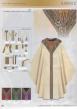  Pure White Humeral Veil w/#857 Embroidery (Chalice, Wheat, Cross) 